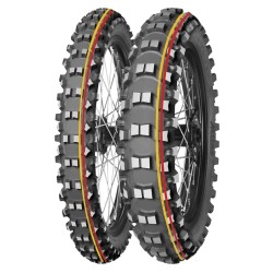Neumático MITAS TERRA FORCE-MX SM 110/90-19 NHS 62M TT SOFT TO MEDIUM RED YELLOW