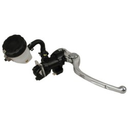 Bomba de freno NISSIN Radial Ø19 Negra/Maneta plata 2