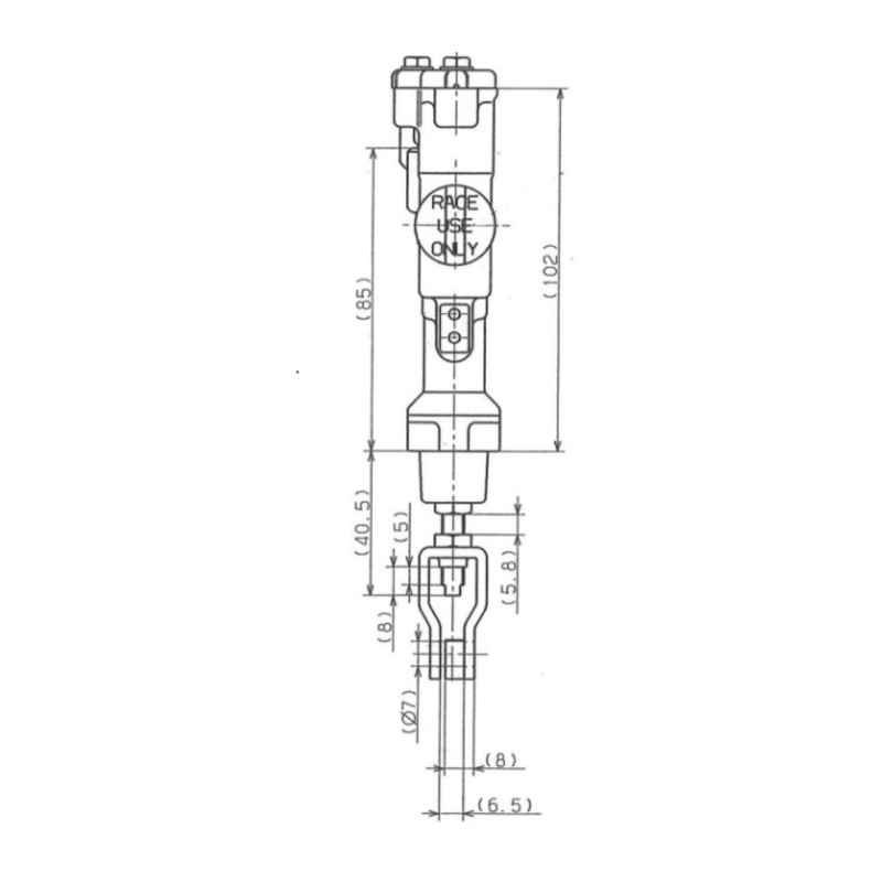 Bomba de freno trasero NISSIN