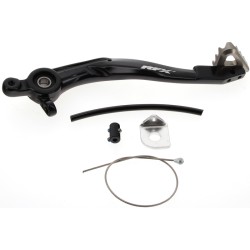 Pedal de freno trasero RFX Pro ST H/A BK/Ti