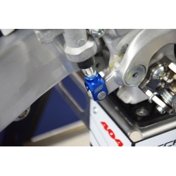 Distanciador para pedal de freno trasero SCAR - Azul 2