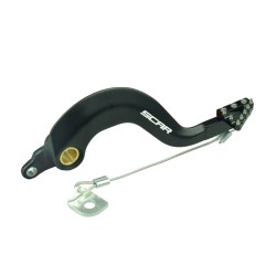 Pedal de freno trasero SCAR - Negro