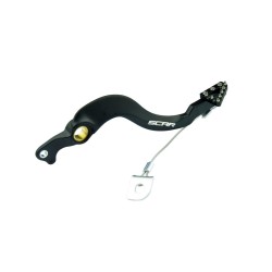 Pedal de freno trasero SCAR - Negro