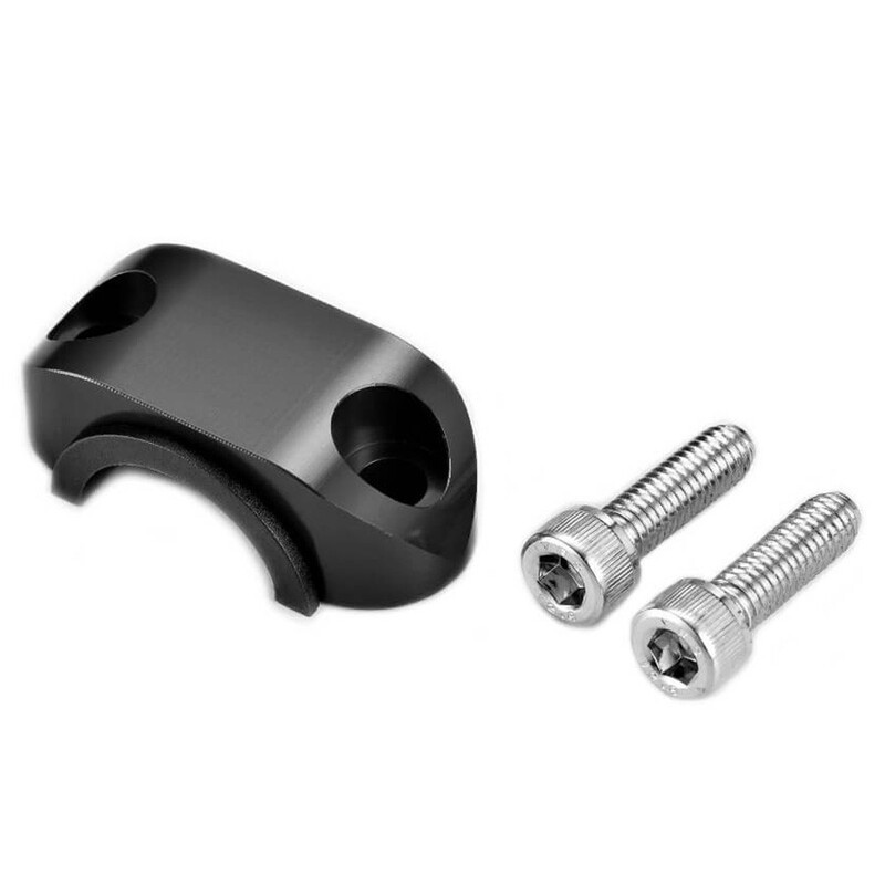 Abrazadera superior soporte maneta con goma ART negro