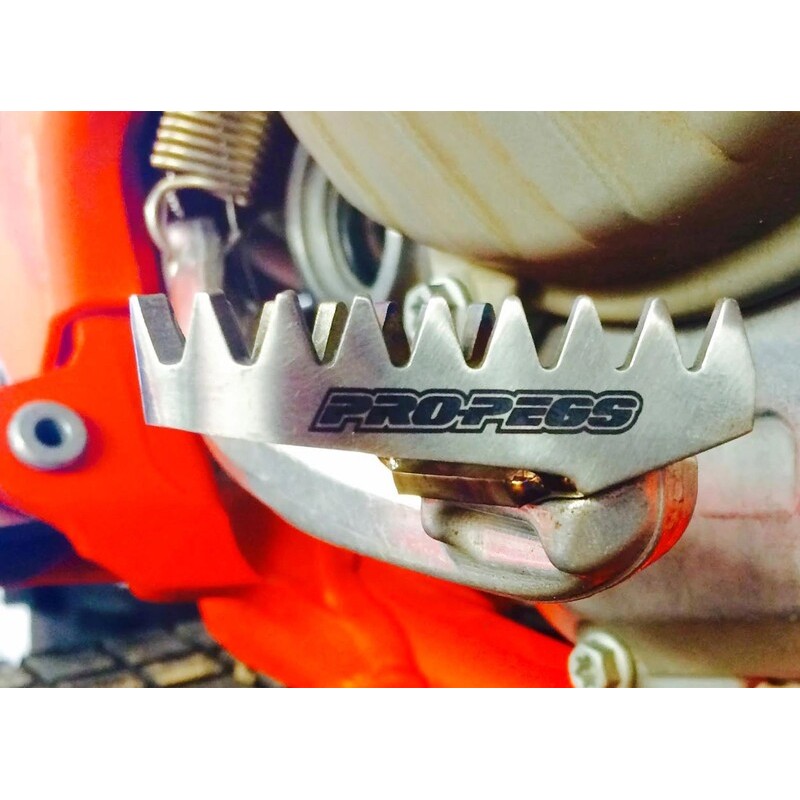 Puntera de titanio para pedal de freno PRO-PEGS - KTM / Husqvarna