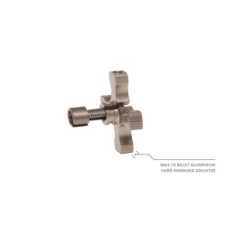 Ajustador rápido y tornillo de recambio del conjunto de embrague RFX Pro (anodizado duro)