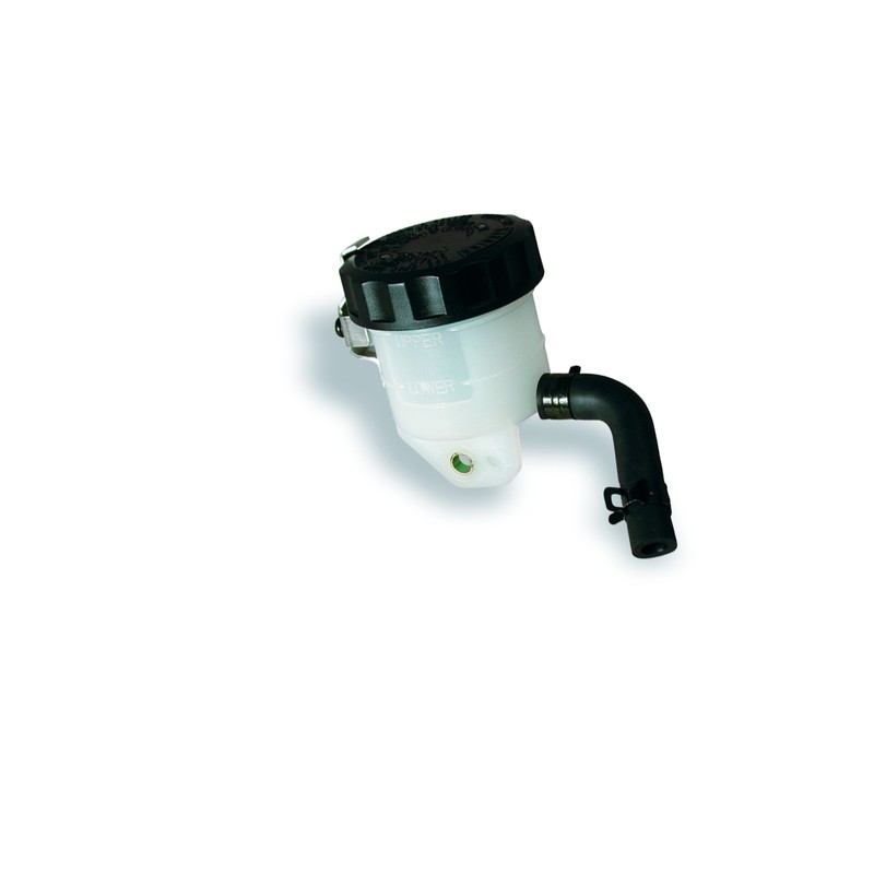 Depósito para bomba de freno NISSIN salida 45º soporte vertical