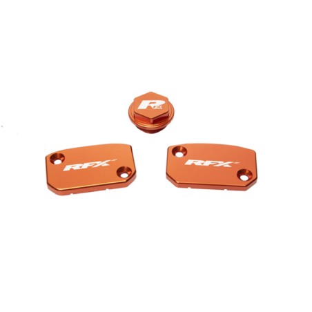 Kit de tapa de depósito RFX Pro (naranja) - KTM SX/SXF (freno y embrague Brembo)