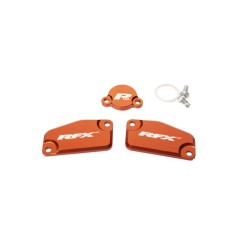 Kit de tapa de depósito RFX Pro (naranja) - KTM SX65/85 (freno y embrague Formula)
