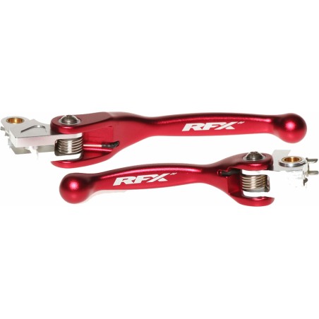 Juego de manetas flexibles forjadas RFX (rojo)