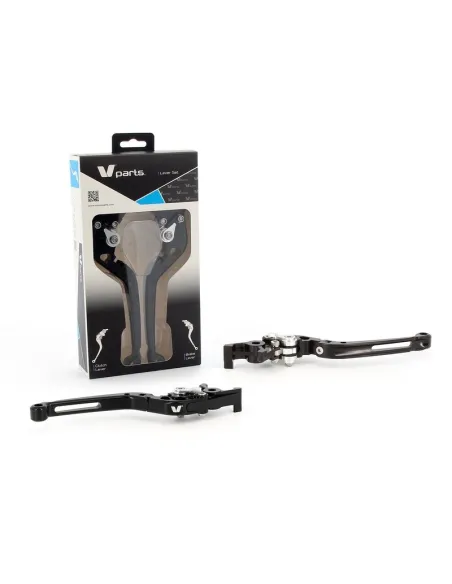 Juego de manetas plegables CNC V PARTS 177mm - Yamaha
