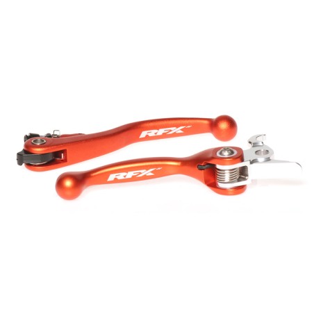 Juego de manetas flexibles forjadas RFX (naranja) - KTM Varios frenos Brembo/embragues Magura