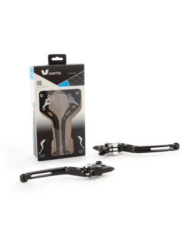 Juego de manetas CNC V PARTS 175mm - Yamaha