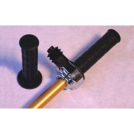 Acelerador Domino bicilindrico cromado 0507.03.60