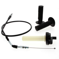 Puños Bihr KIT LTR450 '06 con acelerador CR-PRO+REV color gris para inyección origen