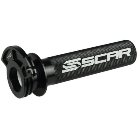 Caña de gas SCAR de aluminio + rodamiento negra