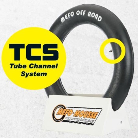 Mousse MEFO MOM 18-2TCS (120/90-18 120/100-18 130/80-18 y 140/80-18 FIM-Enduro todas las marcas excepto Mitas) con cámara