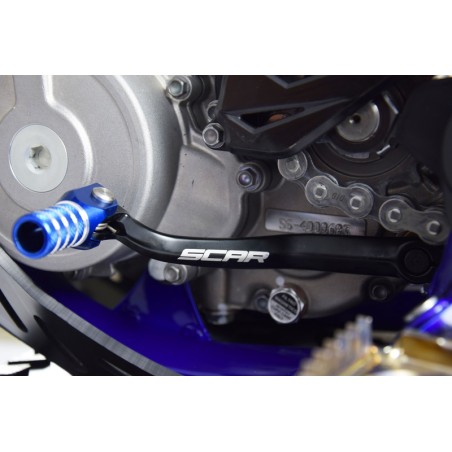 Pedal de cambio SCAR - Negro / Puntera azul