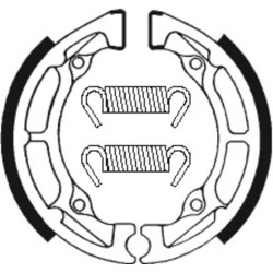 Zapatas de freno Tecnium BA020