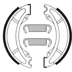 Zapatas de freno Tecnium BA036