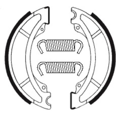 Zapatas de freno Tecnium BA036