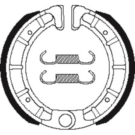 Zapatas de freno Tecnium BA206