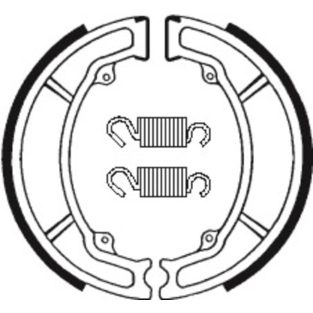 Zapatas de freno Tecnium BA189