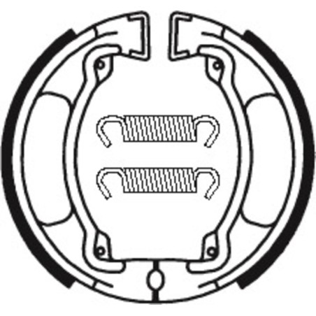 Zapatas de freno Tecnium BA032