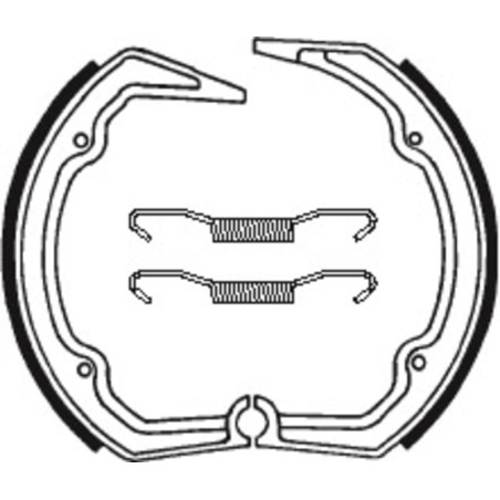 Zapatas de freno Tecnium BA141