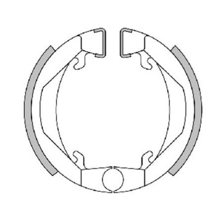 Zapata de freno POLINI 80x18mm