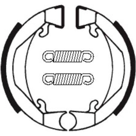 Zapatas de freno Tecnium BA074