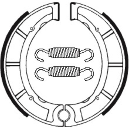 Zapatas de freno Tecnium BA035