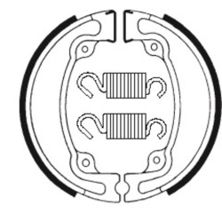 Zapatas de freno Tecnium BA042