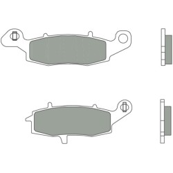Pastillas de freno orgánicas Brembo 07KA15CC 2