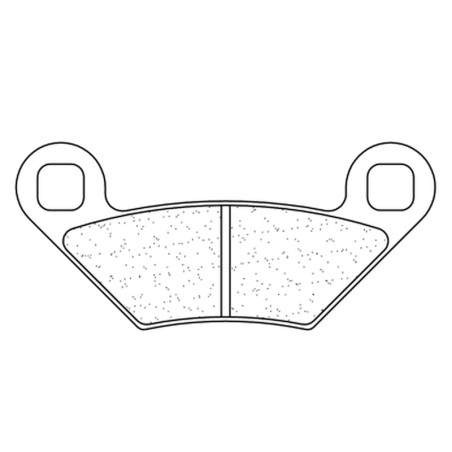 Juego de pastillas sinterizadas CL BRAKES (1222ATV1)