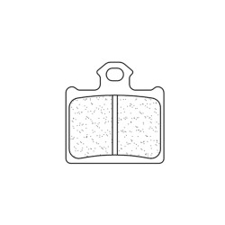 Juego de pastillas sinterizadas CL BRAKES (1219X59)