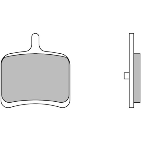 Pastillas de freno sinterizadas Brembo 07HD08SP