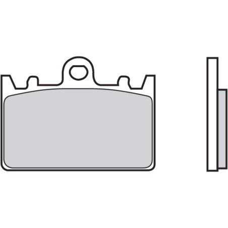 Pastillas de freno orgánicas Brembo 07KA1406