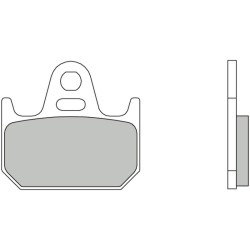 Pastillas de freno orgánicas Brembo 07YA29CC 2