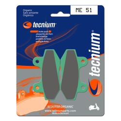 Pastillas de freno Tecnium Scooter orgánicas ME51