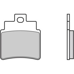 Pastillas de freno orgánicas Brembo 07050 2