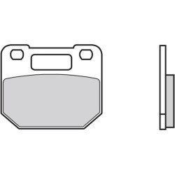 Pastillas de freno orgánicas Brembo 07SU1005 2