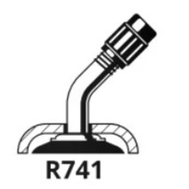 Cámara MICHELIN SCOOTER (8B 1 Válvula 741) 3.50-8 , 4.00-8