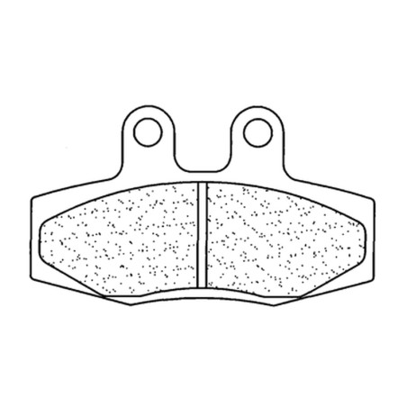 Juego de pastillas sinterizadas CL BRAKES (2399S4)
