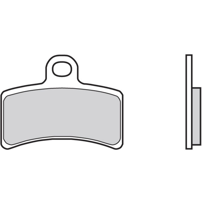 Pastillas de freno orgánicas Brembo 07GR5105