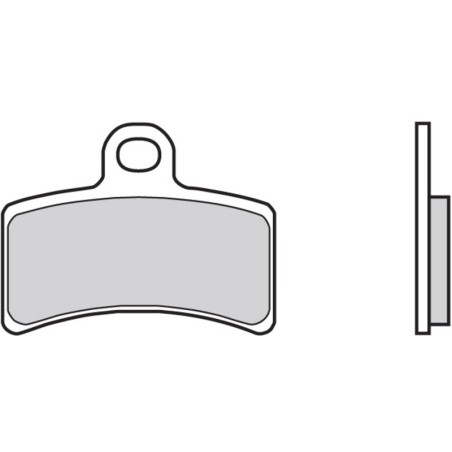 Pastillas de freno orgánicas Brembo 07GR5105