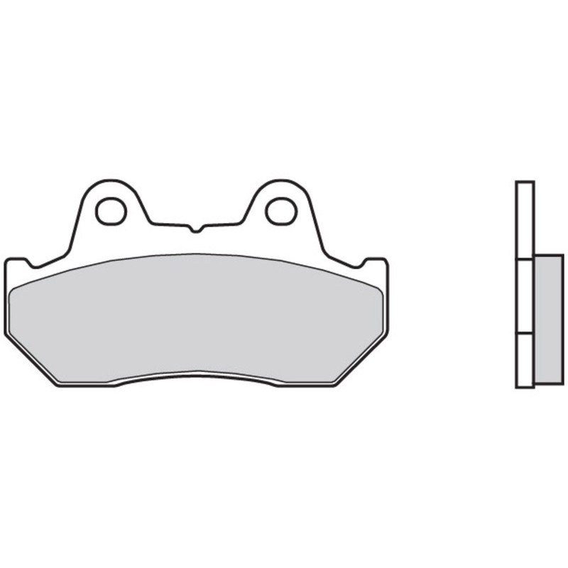 Pastillas de freno orgánicas Brembo 07HO1010