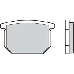 Pastillas de freno orgánicas Brembo 07SU0412