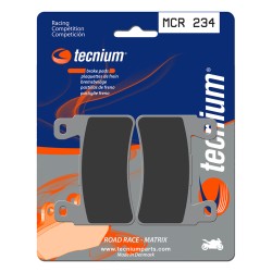 Pastillas de freno Tecnium MCR234 Sinterizadas Carbono
