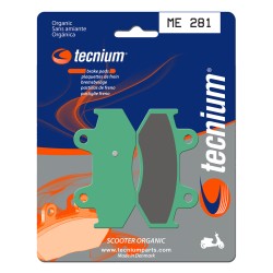 Pastillas de freno Tecnium Scooter orgánicas ME281